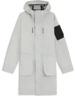 Water-repellent Parka Jacket With Sealed Seams
