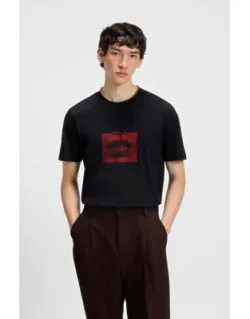 Lip-artwork T-shirt In Cotton Jersey