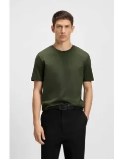 Slim-fit T-shirt With Mercerised Cotton