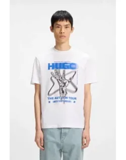 Music Artwork T-shirt In Cotton Jersey