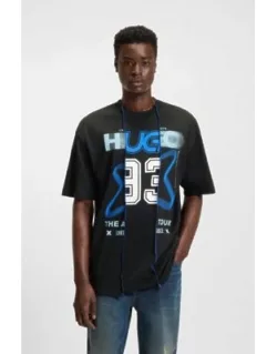 Layered-effect T-shirt In Cotton Jersey