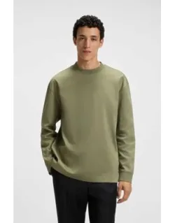 Mercerised Cotton T-shirt In A Relaxed Fit