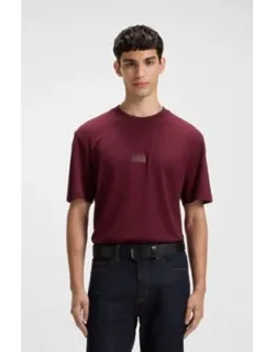 Split-logo T-shirt In Cotton Jersey