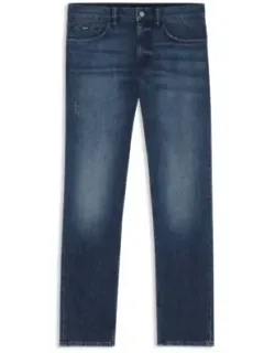 Delaware Slim-fit Jeans In Mechanical-stretch Denim