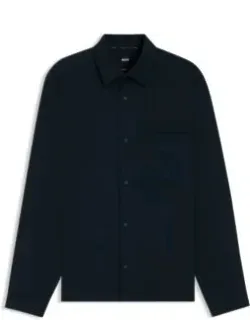 Relaxed-fit Shirt In Performance-stretch Twill