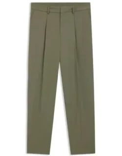 Machine-washable Relaxed-fit Trousers In Stretch Fabric