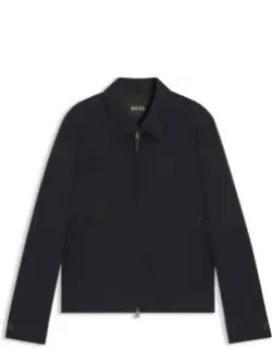 Slim-fit Jacket With Water-repellent Finish
