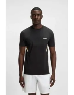 Active Piqué Slim-fit T-shirt With Moisture Management