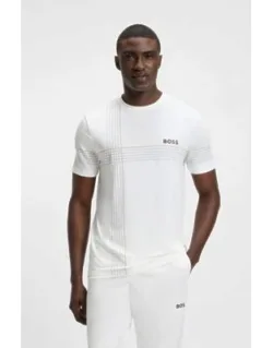 Active Moisture-managing Slim-fit T-shirt In Stretch Jersey