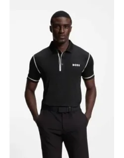 Active Golf Polo Shirt In Ripstop Fabric