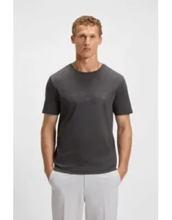 Gloss-logo T-shirt In Pima Cotton