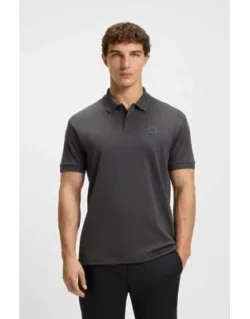 Pima-cotton Polo Shirt With Double B Monogram