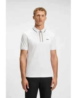 Quick-dry Polo Shirt In Stretch Cotton