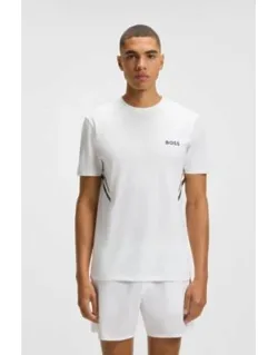 Active Piqué Slim-fit T-shirt With Moisture Management