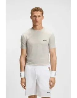 Active Moisture-managing Slim-fit T-shirt In Stretch Jersey
