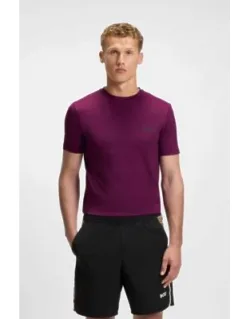 Active Moisture-managing Slim-fit T-shirt In Stretch Jersey