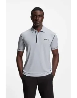 Active Golf Polo Shirt In Ripstop Fabric