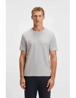 Gloss-logo T-shirt In Pima Cotton