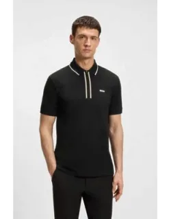 Quick-dry Polo Shirt In Stretch Cotton