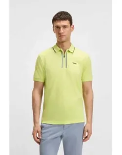 Quick-dry Polo Shirt In Stretch Cotton