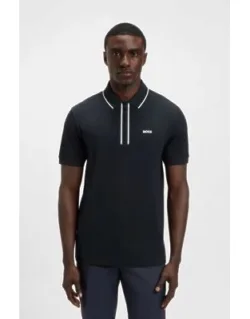 Quick-dry Polo Shirt In Stretch Cotton