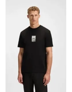 Photo-print T-shirt In Stretch Cotton