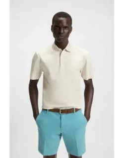 Double-monogram Polo Shirt In Mercerised Cotton