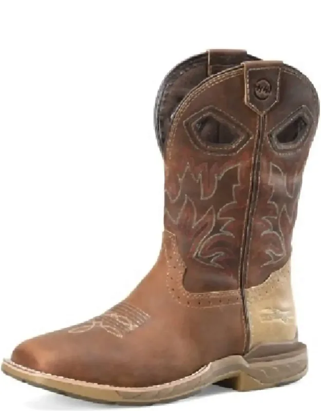 Phantom Rider Square Soft Toe Roper Boots - Wide