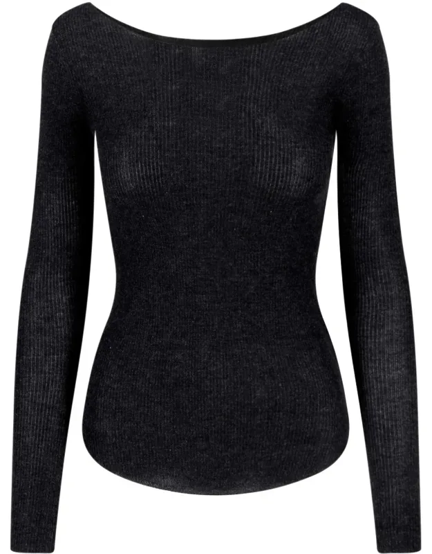 Cashmere And Silk Blend Sweater