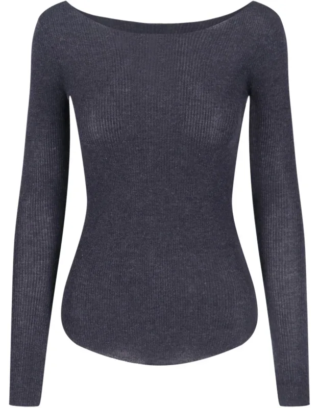 Cashmere And Silk Blend Sweater