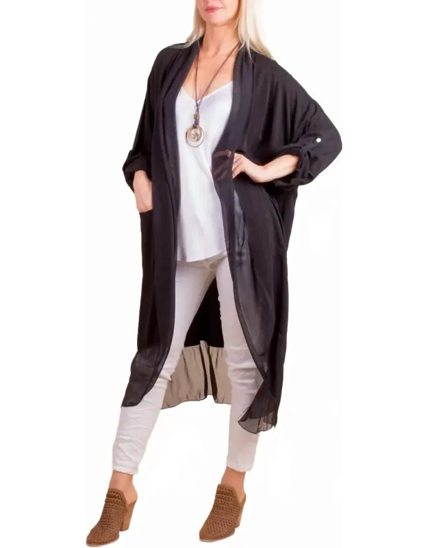 Prato Open Front Cardigan