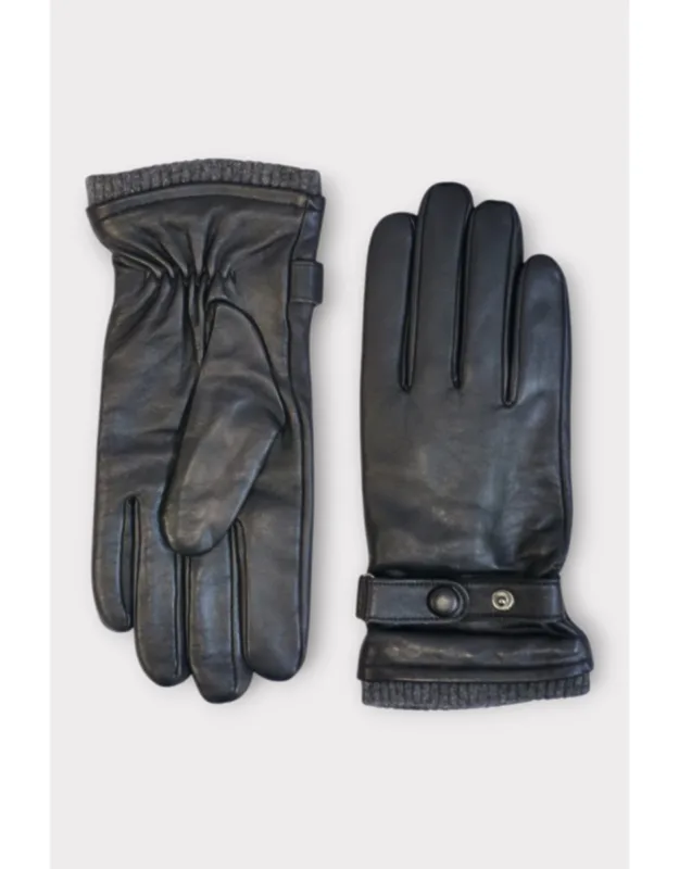 Italian Leather Warm Wool Lining Winter Bike Riding Driving Casual Gloves