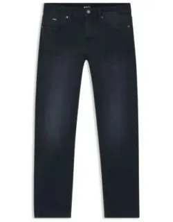 Delaware Slim-fit Jeans In Knitted Denim