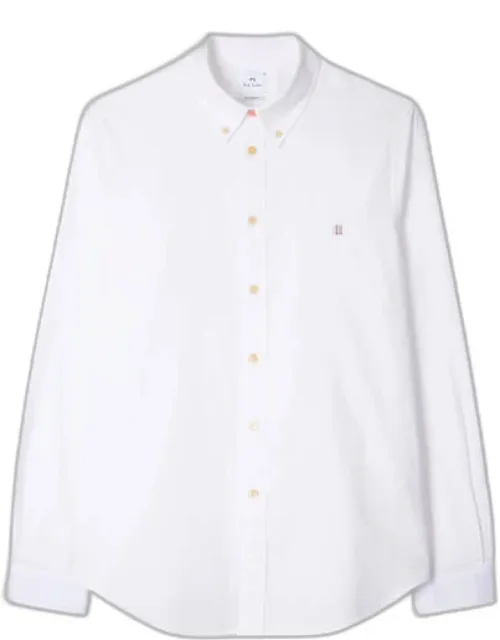 Tailored-fit 'stitch Stripe' Oxford Shirt