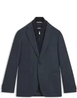 Slim-fit Jacket With Integrated Bib