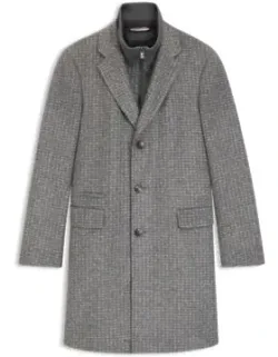 Detachable-inner Coat In A Slim Fit