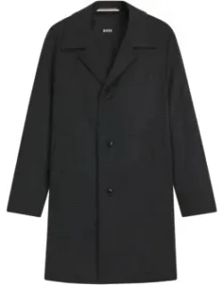 Checked Relaxed-fit Coat In Wool And Cashmere