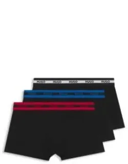 Three-pack Of Stretch-cotton Trunks