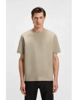 T-shirt With Embossed Logo