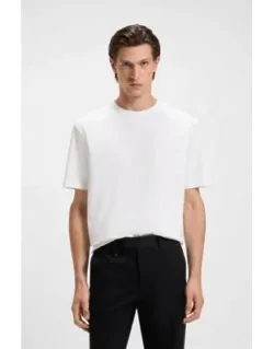 T-shirt With Embossed Logo