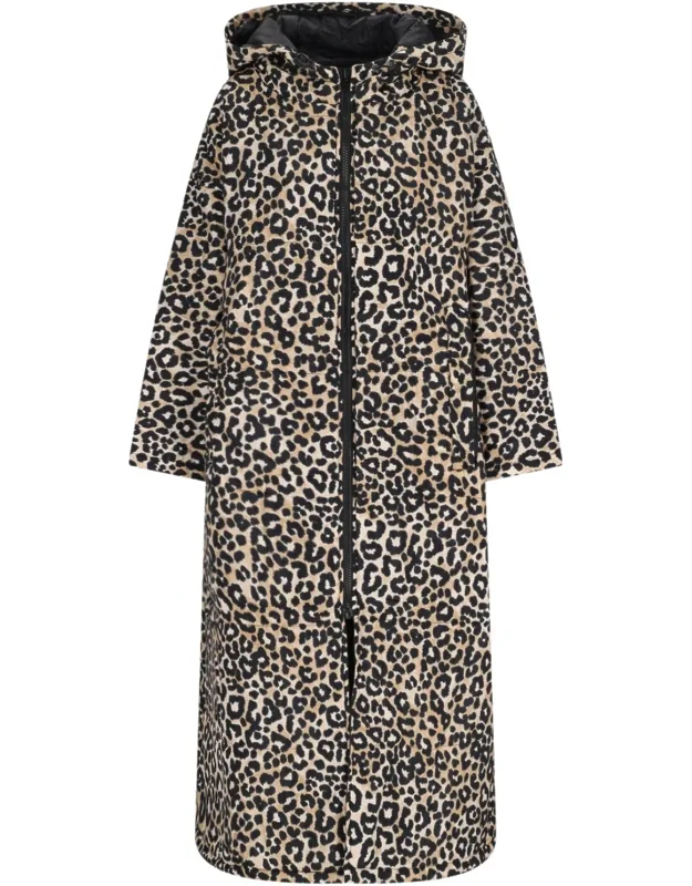 Leopard Maxi Coat