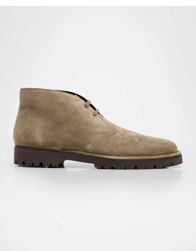 Jerome Suede Lug-sole Chukka Boots