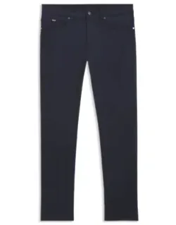 Boss Delaware Slim-fit Jeans In Stretch Denim - Soft, Sophisticated