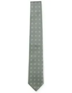 Jacquard-pattern Tie In A Silk Blend