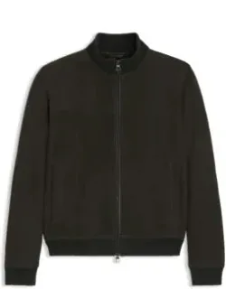 Fur Jacket With Two-way Zip