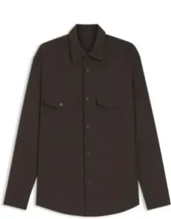 Relaxed-fit Virgin Wool Shirt