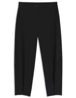 Barrel-leg Trousers In Stretch Twill