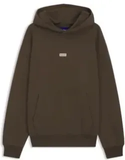 Logo-detail Hoodie In Cotton Terry