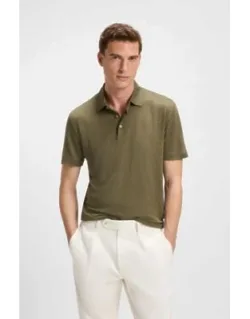 Polo Shirt In Linen