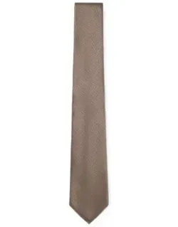 Silk-jacquard Tie Made In Italy